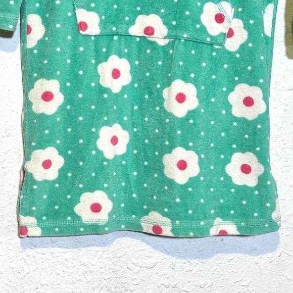 Mini Boden Floral Print Hooded Swim Cover Up Size 7-8Y Kids - Picture 6 of 13